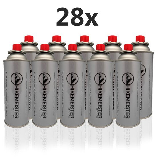 28 Stuks - Gasflessen - Voordeelverpakking